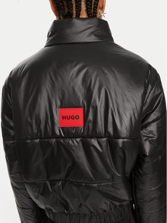 HUGO HUGO Télikabát Felara-2 50522503 Fekete Relaxed Fit
