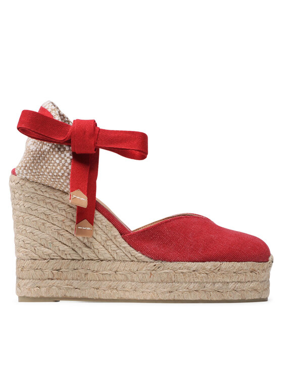 Castañer Castañer Espadrilky Chiara/8ED/002 021668-604 Červená
