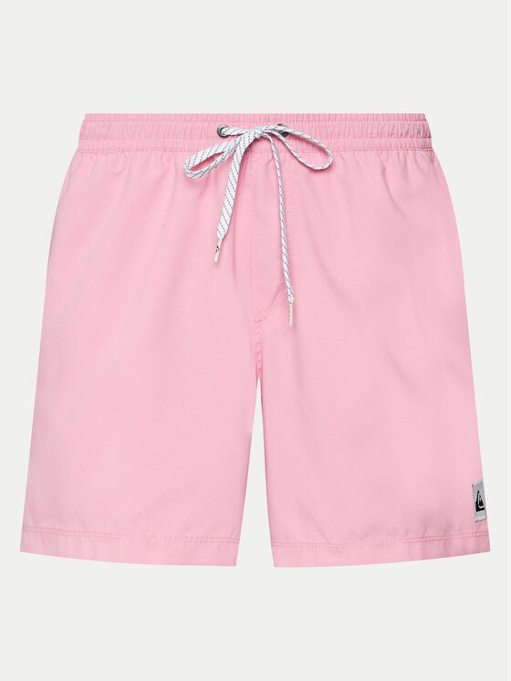 Quiksilver Plavecké šortky Everyday Solid Volley AQYJV03153 Ružová Regular Fit