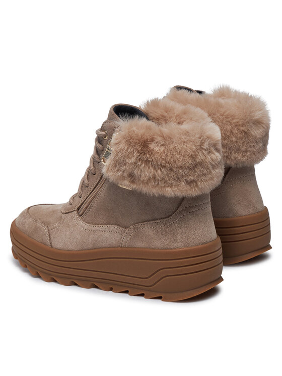 Geox Geox Členková obuv D46WNB 00022 C6738 Hnedá