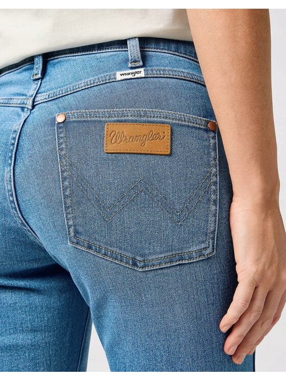 Wrangler Wrangler Jeansy Piper Niebieski Slim Fit