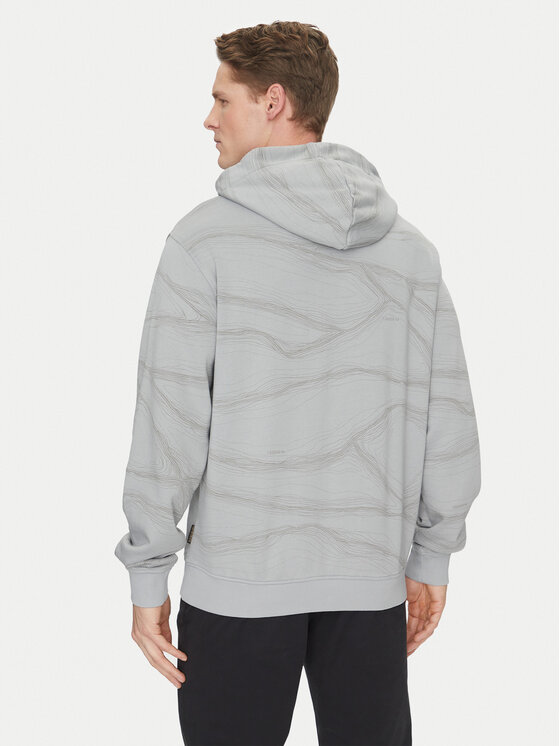 Napapijri Napapijri Bluza Cellini NP0A4ILR Szary Relaxed Fit