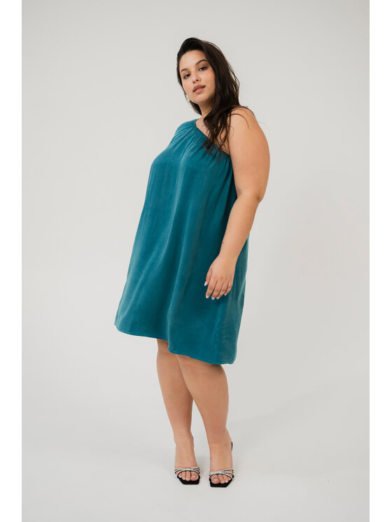 ROSE AVENUE ROSE AVENUE Sukienka koktajlowa MARIA Niebieski Regular Fit