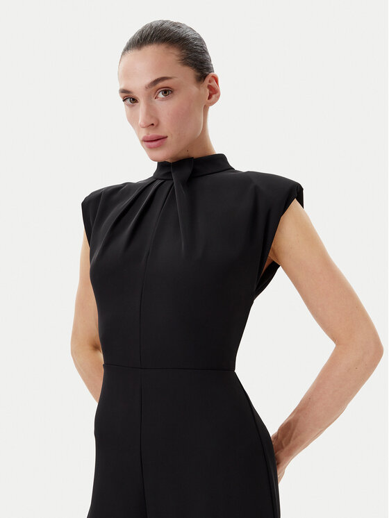Rinascimento Rinascimento Salopetă CFC0123795003 Negru Regular Fit