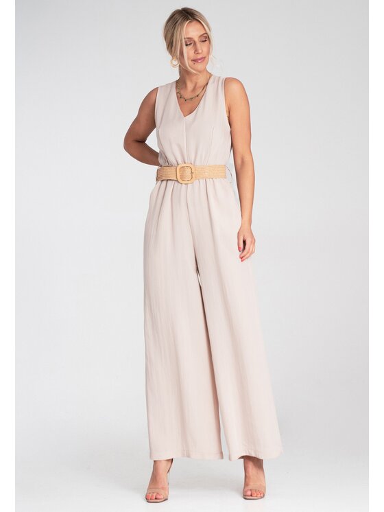 FIGL FIGL Overal M1193 Béžová Regular Fit