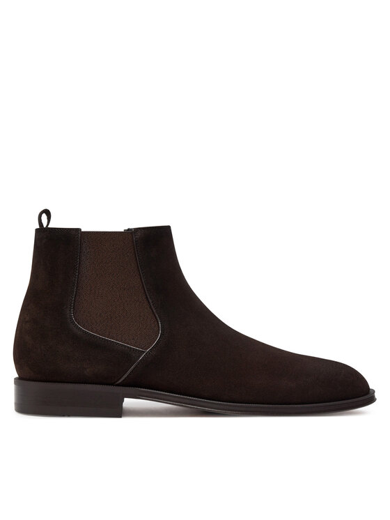 BOSS BOSS Klassische Stiefeletten Derrek_Cheb_SDPI 50516470 Braun
