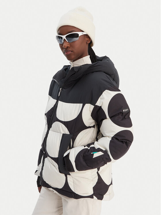 Roxy Roxy Skijacke Alofted ERJTJ03514 Schwarz Relaxed Fit