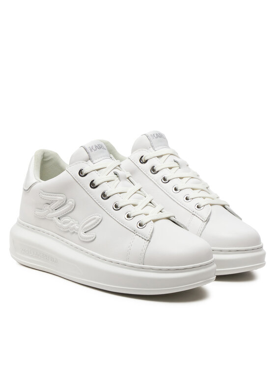 KARL LAGERFELD KARL LAGERFELD Laisvalaikio batai KL62511A Balta