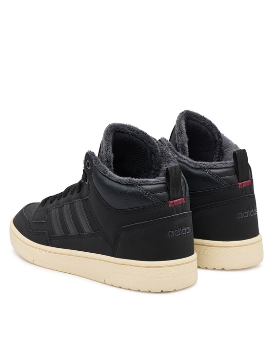 adidas adidas Αθλητικά Rapid Court Mid Winterized JR1027 Μαύρο
