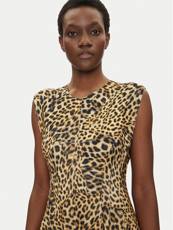 NORMA KAMALI NORMA KAMALI Kleid für den Alltag Grace KK4243PL179656 Braun Regular Fit