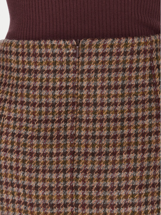 Weekend Max Mara Weekend Max Mara Gonna a trapezio Vata 2525106072 Marrone Regular Fit