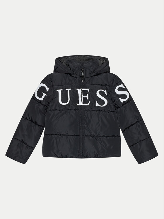 Guess Puhovka J4BL26 WB240 Črna Relaxed Fit