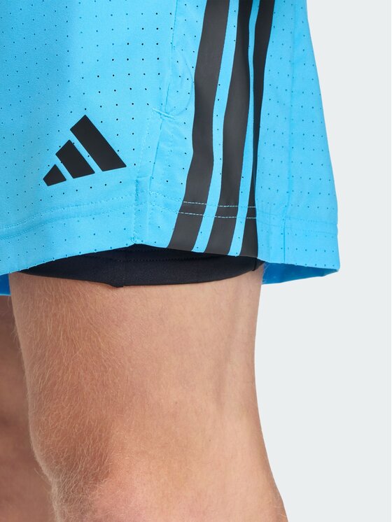 adidas adidas Szorty sportowe 159347 Błękitny Regular Fit
