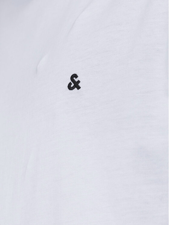 Jack & Jones Jack & Jones T-Shirt Paulos 12245087 Biały Standard Fit