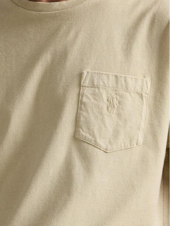 Polo Ralph Lauren Polo Ralph Lauren Póló 710969628007 Bézs Custom Slim Fit