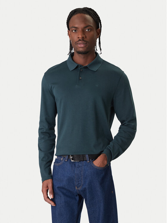 Calvin Klein Calvin Klein Поло LV040EM909 Зелений Regular Fit