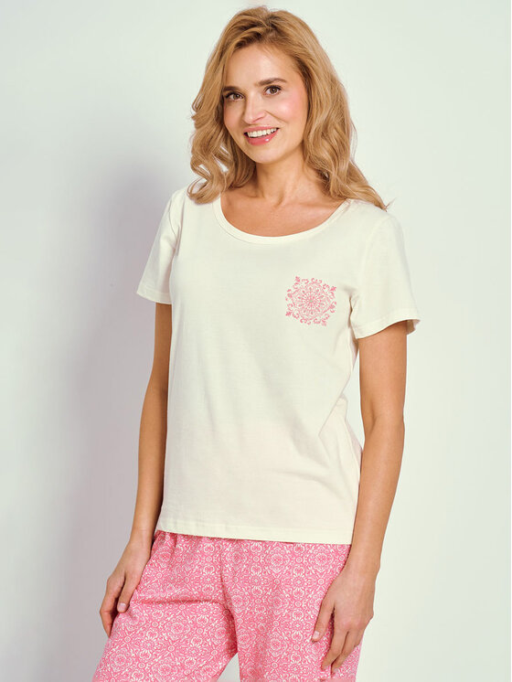 Taro Taro Piżama T3336-01 Beżowy Basic Fit