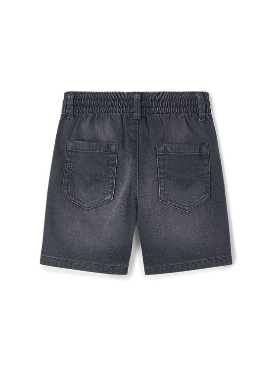Mayoral Mayoral Pantaloni scurți de blugi 3222 Negru Regular Fit