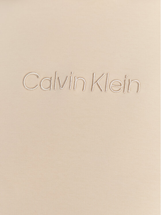 Felpa Embroidery Logo K20K205346 Beige Regular Fit...