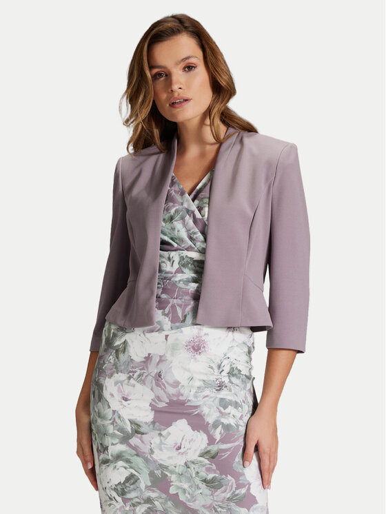 Swing Swing Švarkas 4AF01800 Violetinė Regular Fit