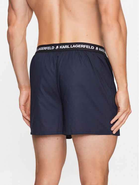 KARL LAGERFELD KARL LAGERFELD Set di 3 boxer Woven 221M2134 Multicolore