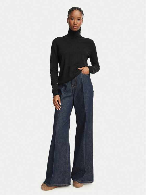 Weekend Max Mara Weekend Max Mara Rollkragenpullover Kiku 2625366092 Schwarz Regular Fit