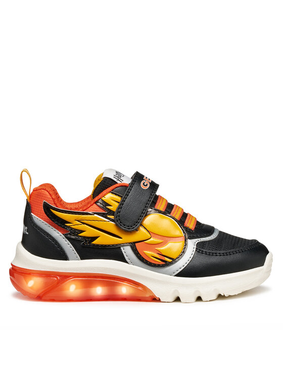 Geox Geox Сникърси J Ciberdron J56LBH 054FU C0038 M Черен