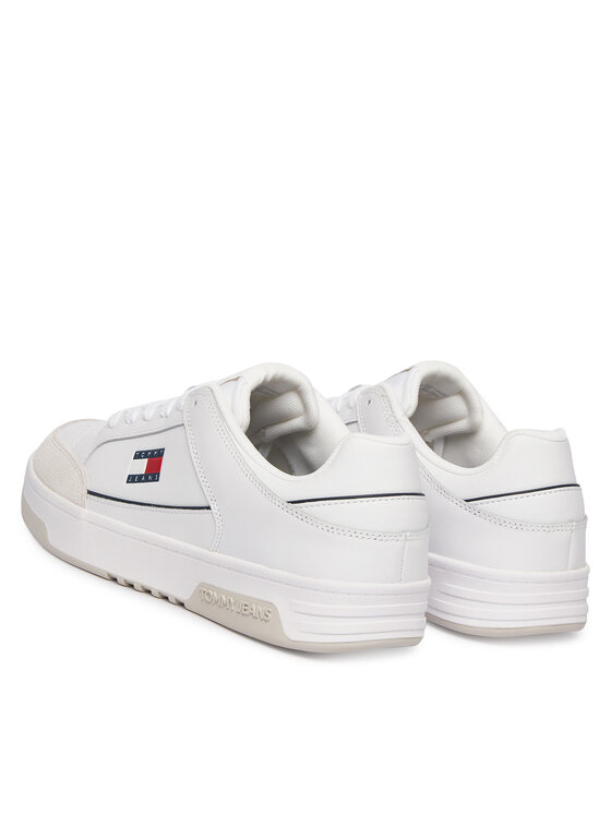 Tommy Jeans Tommy Jeans Sneakersy Tjm Cupsole Leather EM0EM01660 Biały