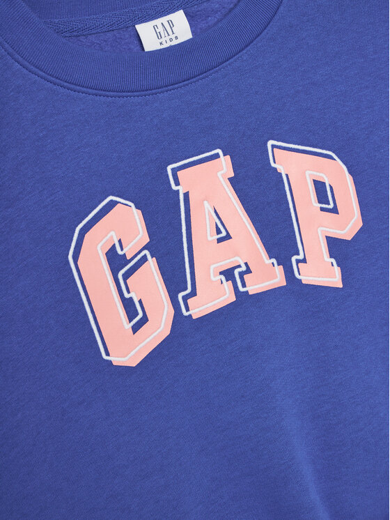 Gap Gap Pulóver 746173-01 Kék Relaxed Fit