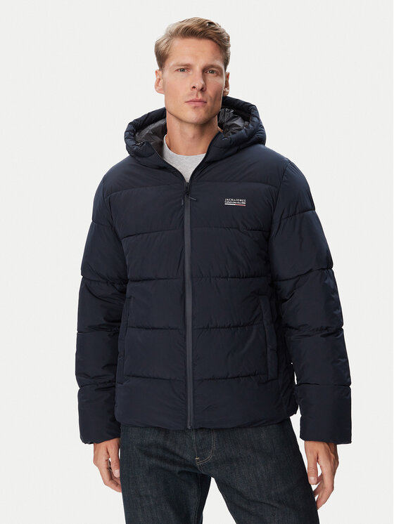 Jack & Jones Jack & Jones Zimné bundy Efreddie 12299907 Tmavomodrá Regular Fit