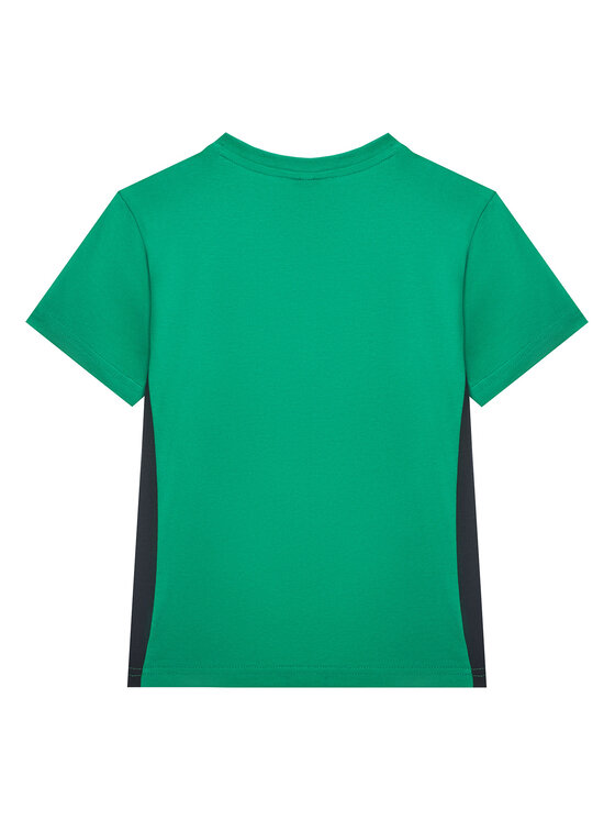 Champion Champion Set tricou și pantaloni scurți 306992 Verde Regular Fit