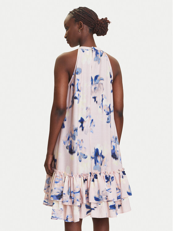 YAS YAS Sommerkleid Seraki 26037247 Rosa Regular Fit