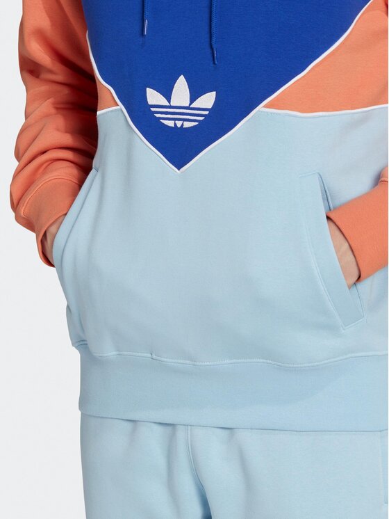 adidas Felpa adicolor Seasonal Archive IB3142 Blu Regular Fit Modivo