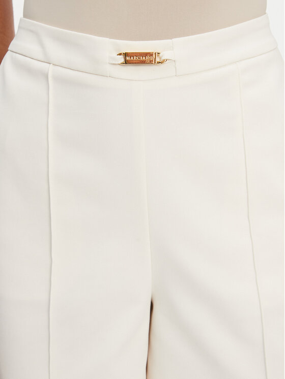 Marciano Guess Marciano Guess Pantaloncini di tessuto 5GGD19 7311A Bianco Regular Fit