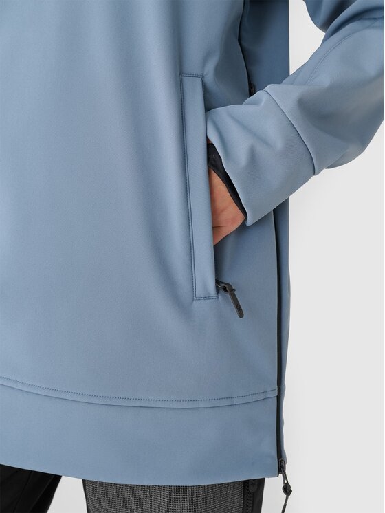 4F 4F Felpa tecnica 4FWAW24TSOFF289-32S Blu scuro Regular Fit