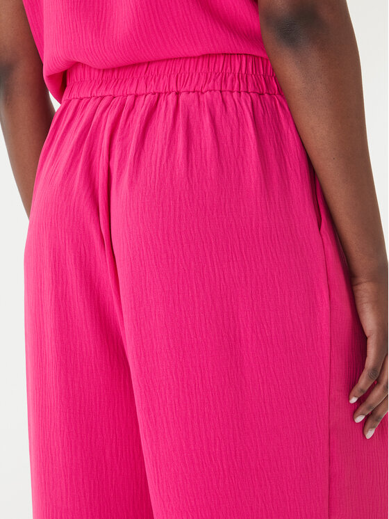 LOLA CASADEMUNT LOLA CASADEMUNT Hlače iz tkanine LS2614054 Roza Regular Fit