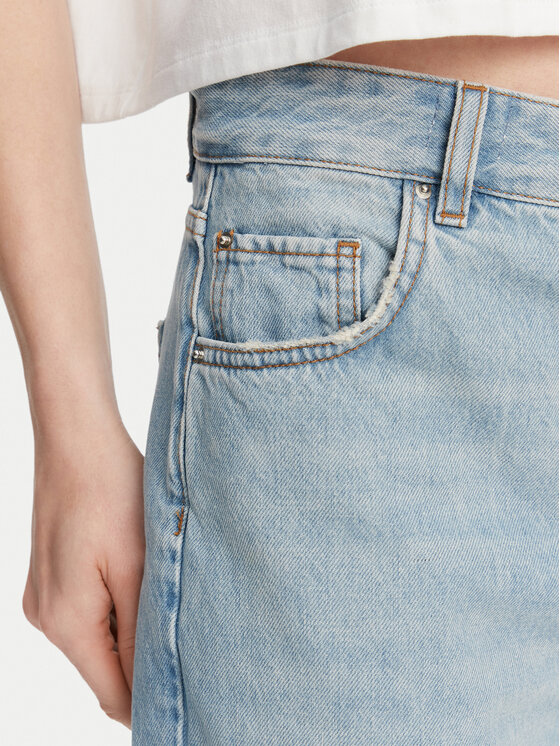 Marella Marella Jeans hlače Tomboy 2513181044 Modra Straight Fit