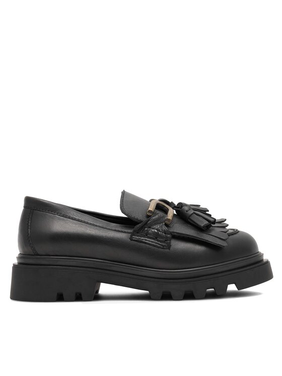 Loafers Badura Femei, Mărimea: 39, Negru, 22SS24