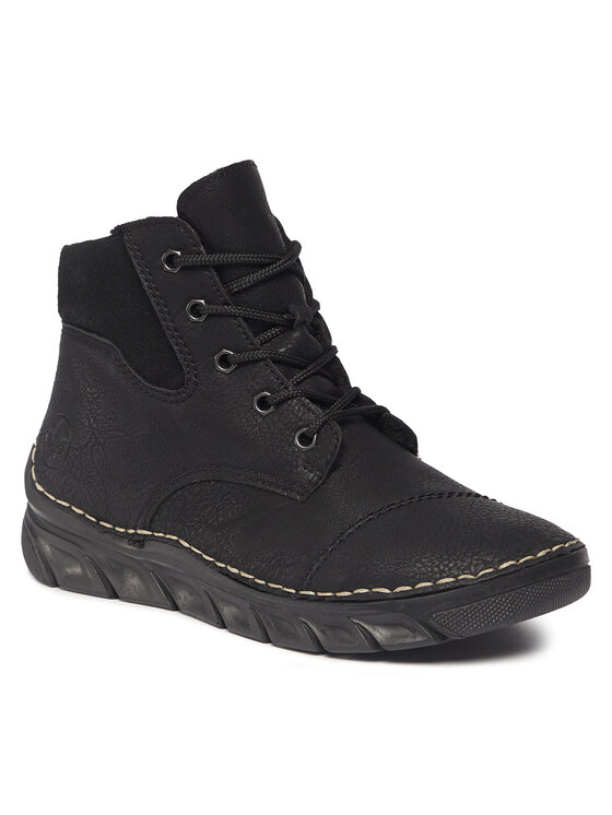 Rieker Rieker Botine 55000-00 Negru