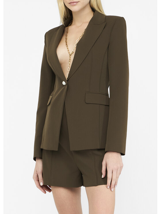 Liu Jo Liu Jo Giacca da abito CF5052T2200X070A Verde Slim Fit