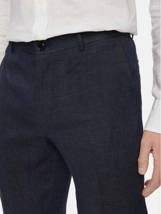 JOOP! JOOP! Панталон от костюм Hank 30102982 Тъмносин Slim Fit