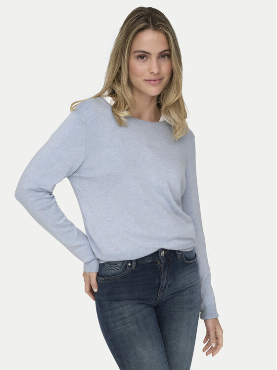 ONLY ONLY Pulover Venice 15333989 Albastru celest Regular Fit