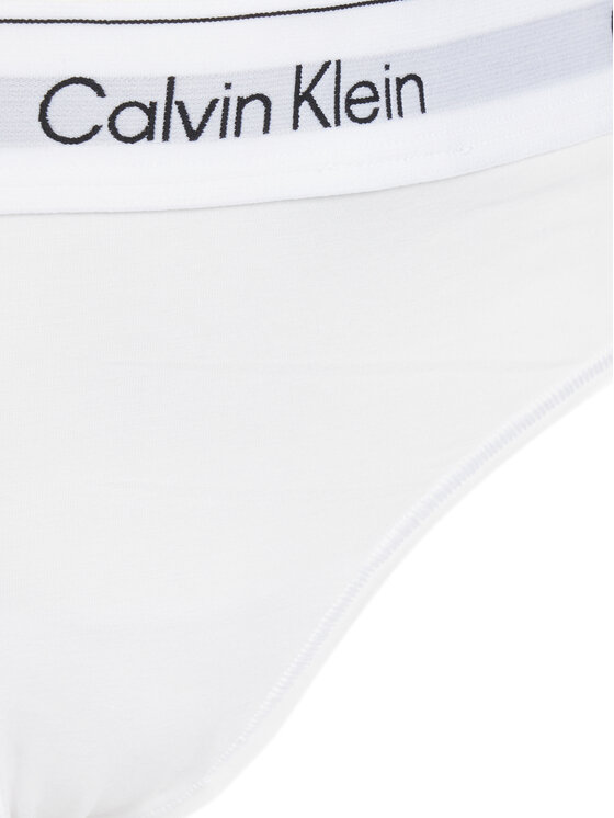 Calvin Klein Underwear Calvin Klein Underwear Chilot tanga LV00QF8518 Alb