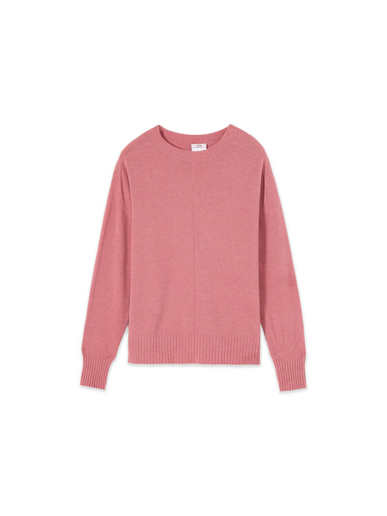 Oltre Oltre Sweter M153E002162N006 Różowy Regular Fit