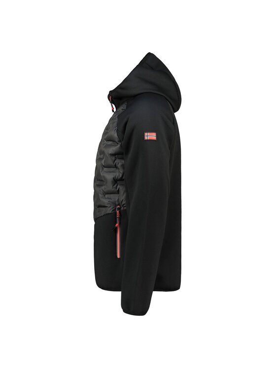 Geographical Norway Geographical Norway Kurtka puchowa WZ8644H/GN-NOIR Czarny Regular Fit