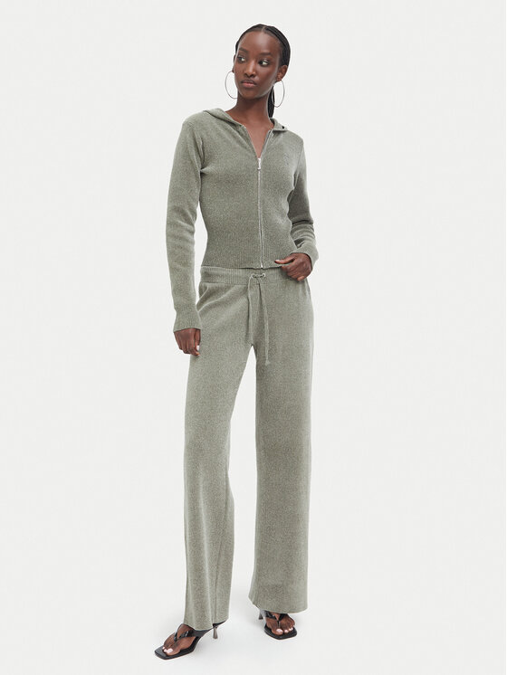 Juicy Couture Juicy Couture Sportinės kelnės JCWEB006 Chaki Regular Fit