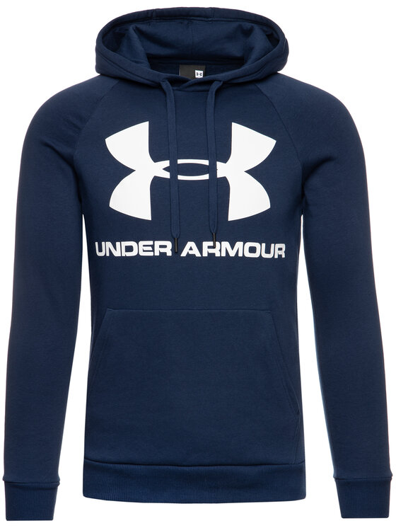 Under Armour Under Armour Bluza UA Rival 1345628 Granatowy Regular Fit
