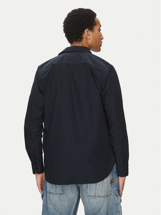 G-Star Raw G-Star Raw Košulja Cpo Utility D26470-C973 C742 Tamnoplava Regular Fit