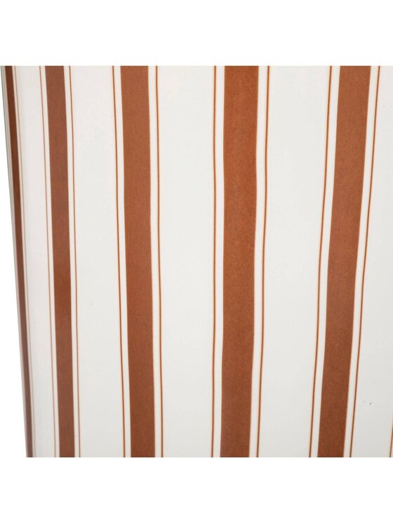 MIAhome MIAhome Doniczka 2 szt. ceramiczne STRISCE Biały