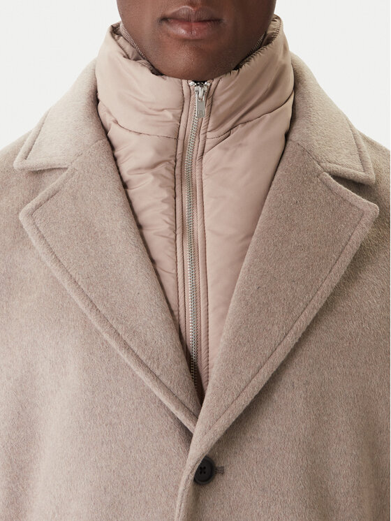 Jack & Jones Jack&Jones Demisezoninis paltas Blastanford 12286263 Smėlio Regular Fit